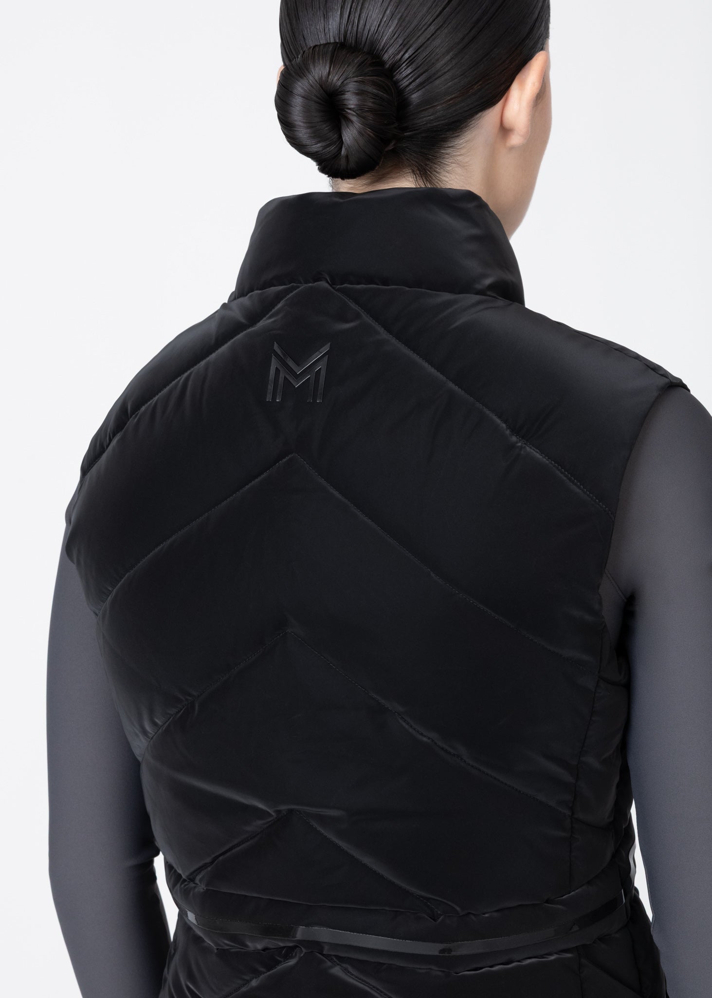 Astro Puffer Vest - Black