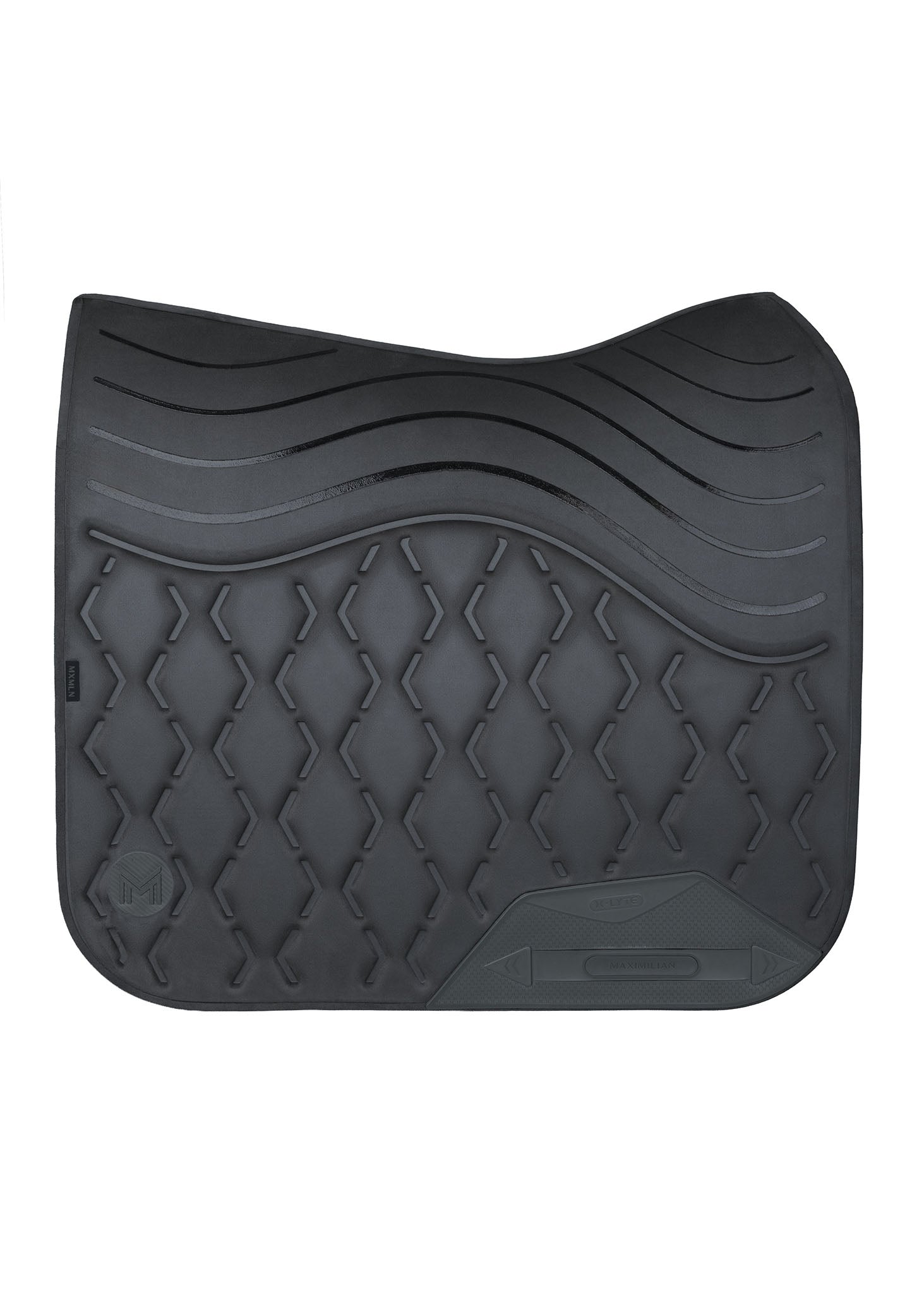 X-Lyte Suede Dressage Saddle Pad (Graphite)