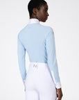 Long Sleeve Aira Show Shirt - Aqua