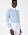 Long Sleeve Aira Show Shirt - Aqua