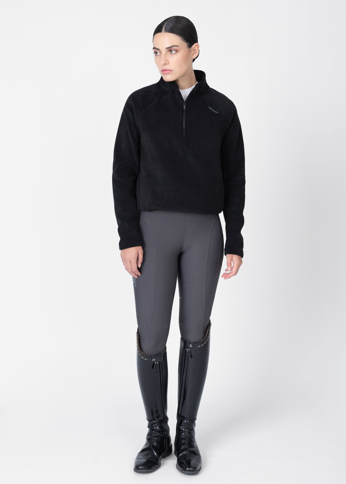 Versa Fleece Halfzip (Black)