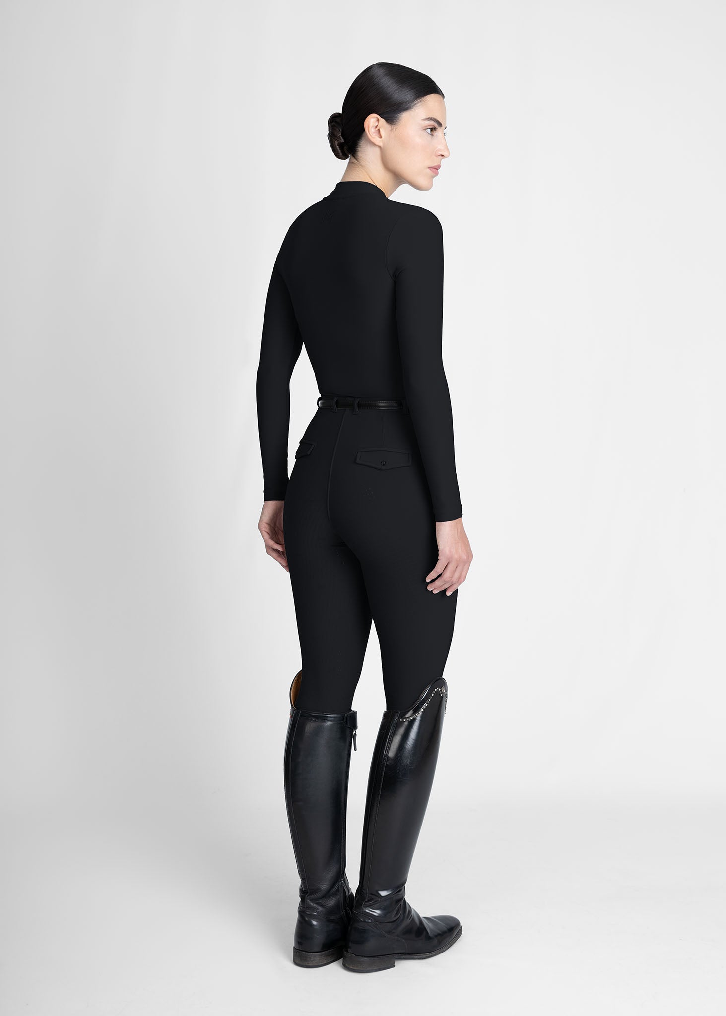Velya Long Sleeve Base Layer - Black