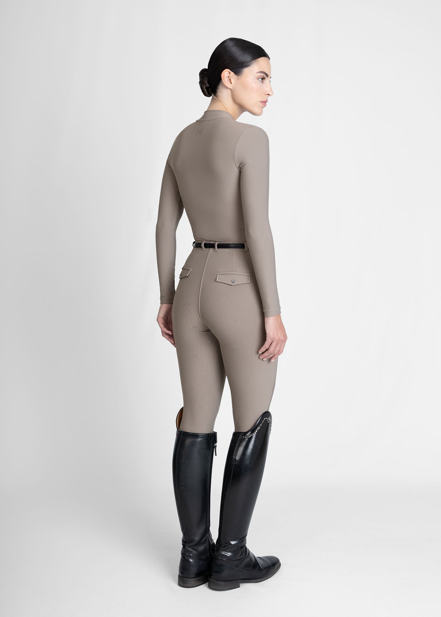 Velya Long Sleeve Base Layer - Taupe