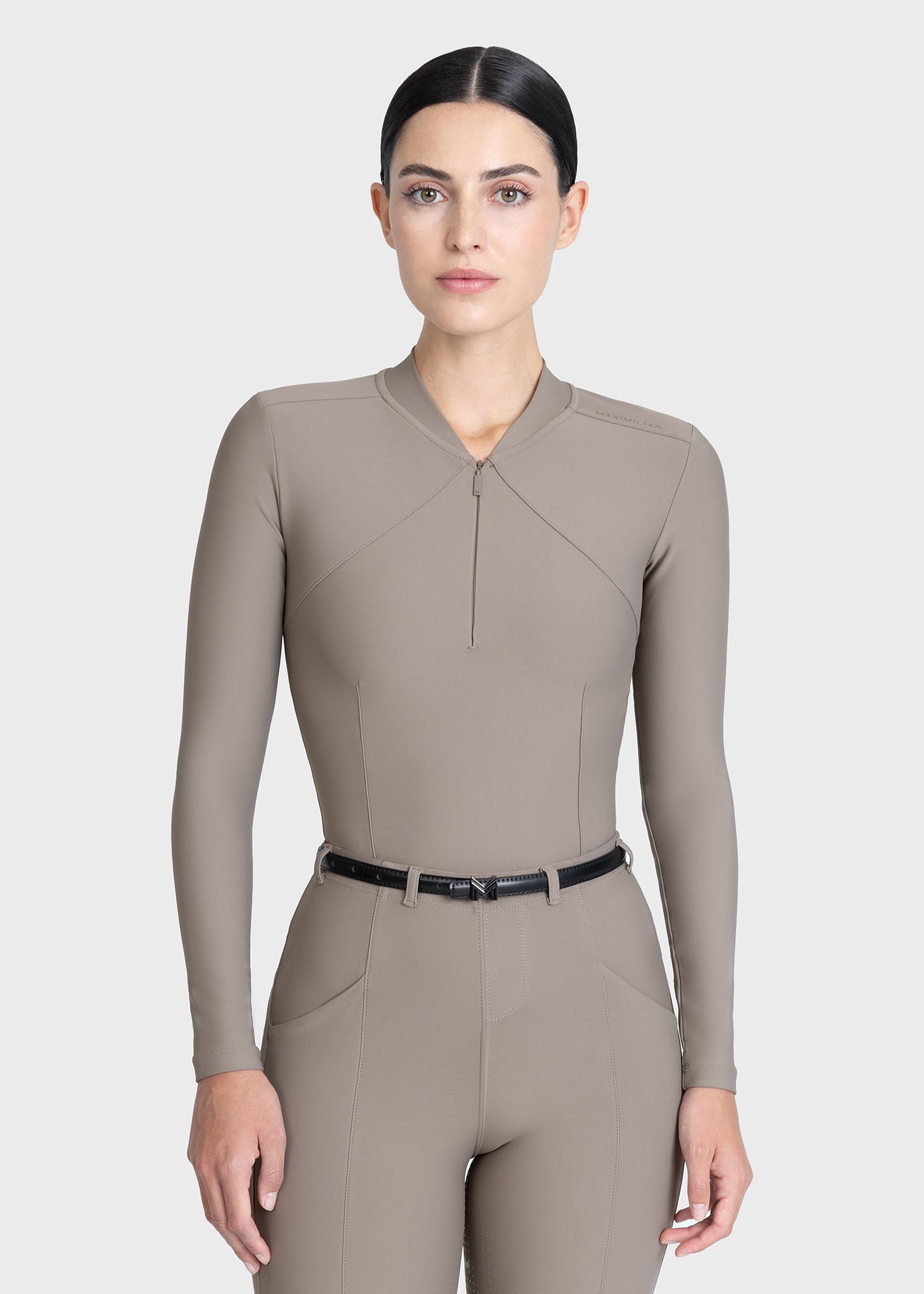Velya Long Sleeve Base Layer - Taupe