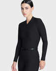 Velya Long Sleeve Base Layer - Black