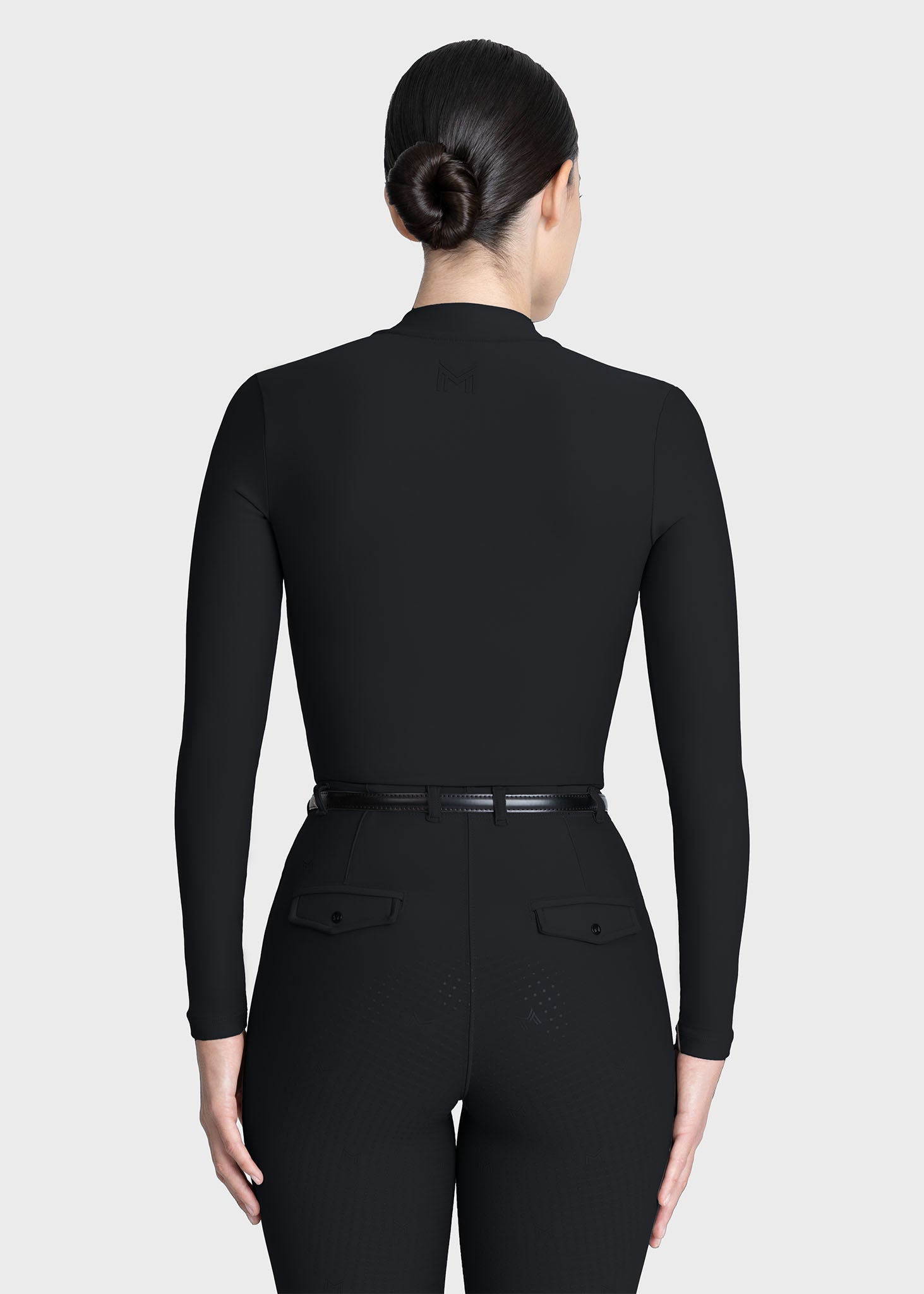 Velya Long Sleeve Base Layer - Black