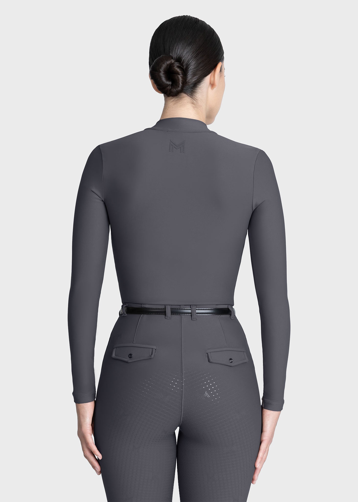Velya Long Sleeve Base Layer - Graphite