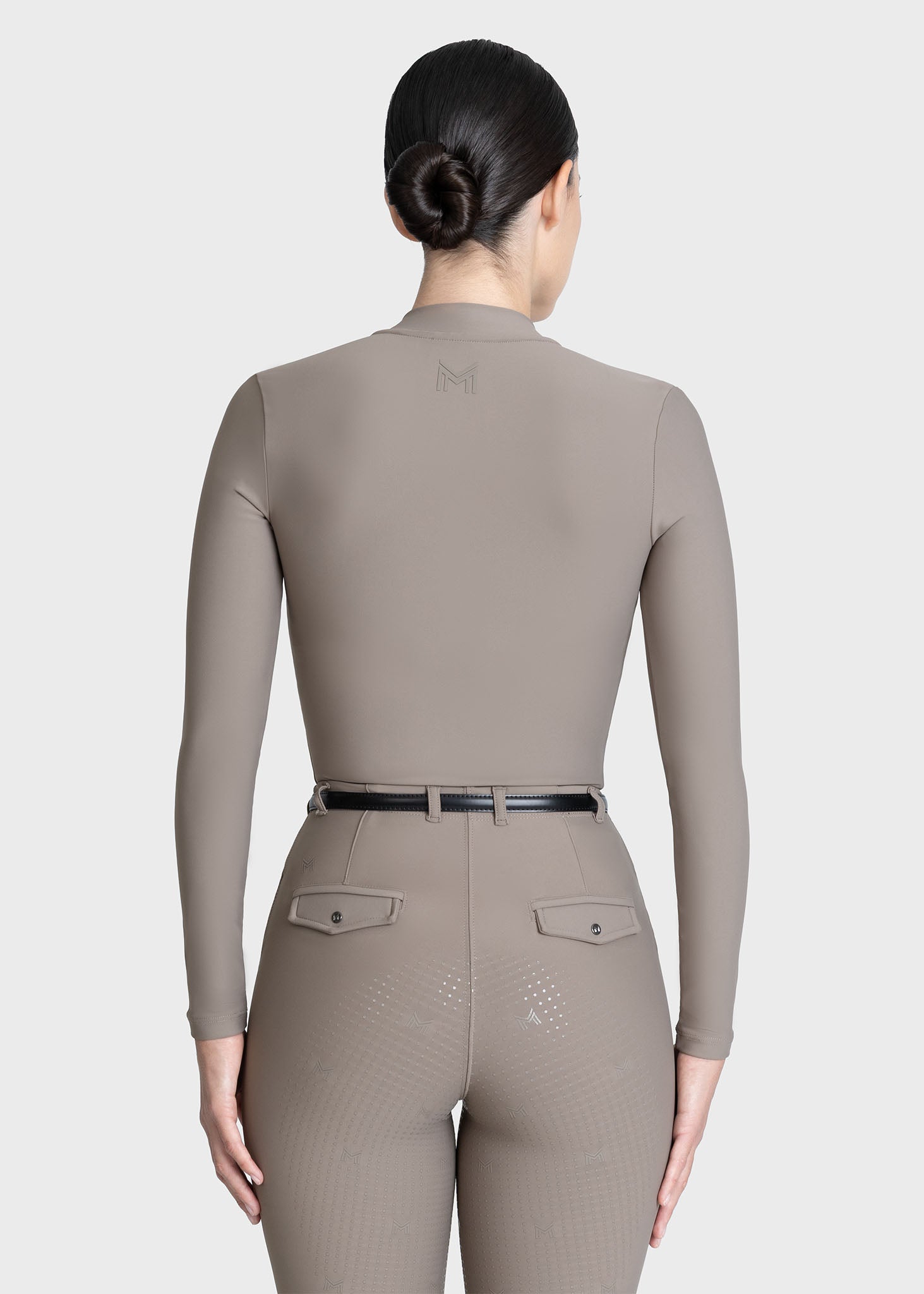 Velya Long Sleeve Base Layer - Taupe