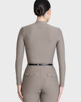Velya Long Sleeve Base Layer - Taupe