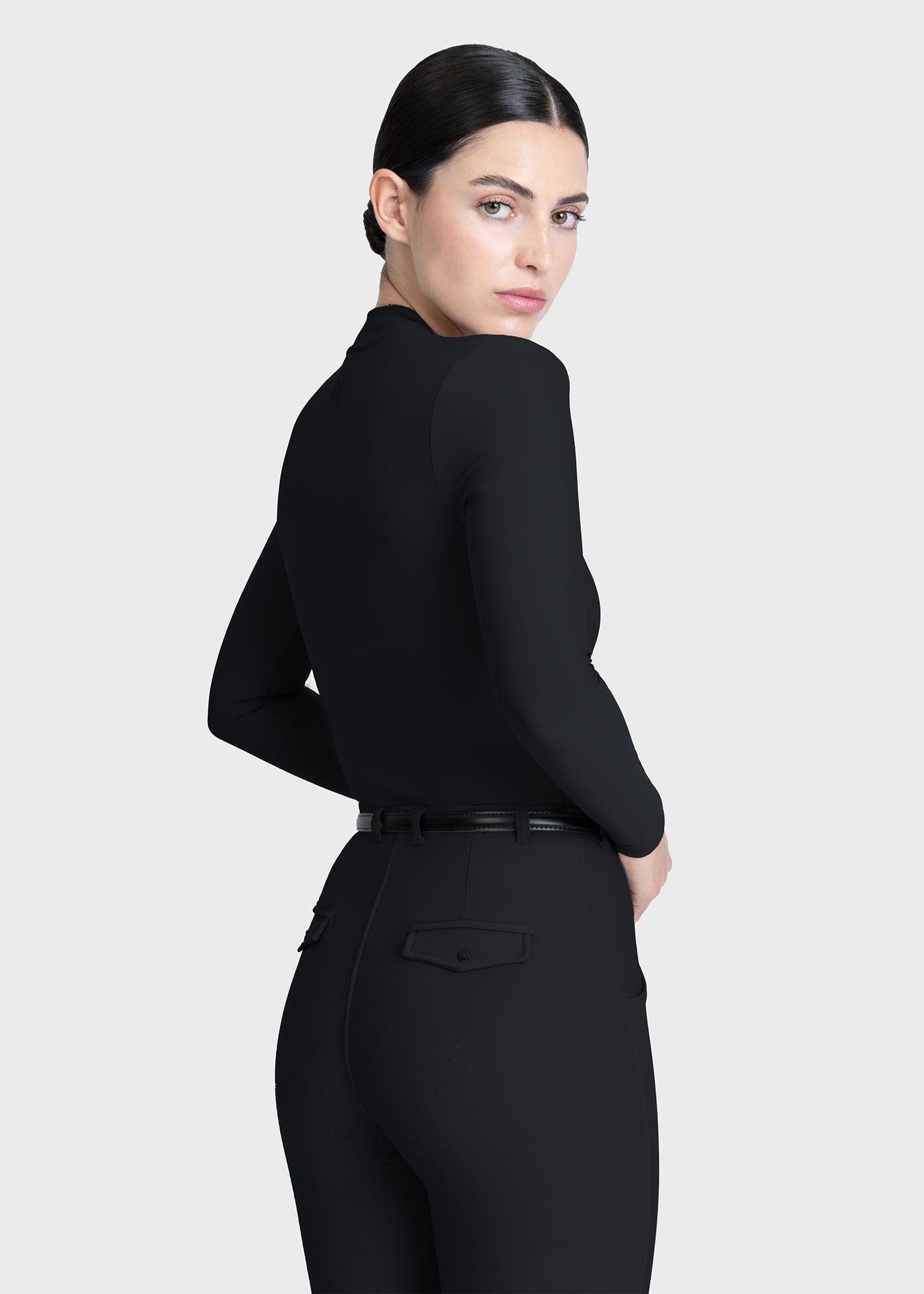Velya Long Sleeve Base Layer - Black