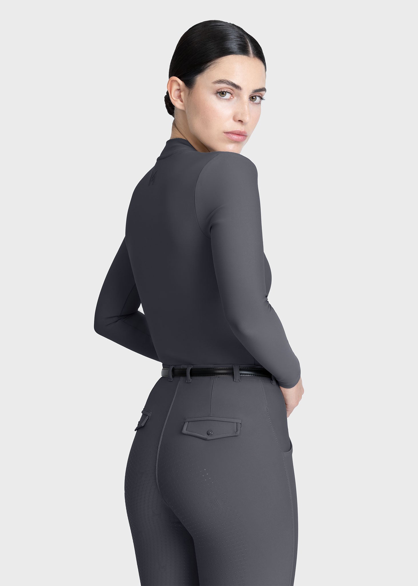 Velya Long Sleeve Base Layer - Graphite
