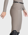 Velya Riding Leggings & Belt - Taupe