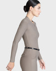Velya Long Sleeve Base Layer - Taupe