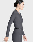 Velya Long Sleeve Base Layer - Graphite