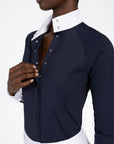 Long Sleeve Aira Show Shirt - Navy