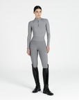 Long Sleeve Frame Base Layer - Titanium