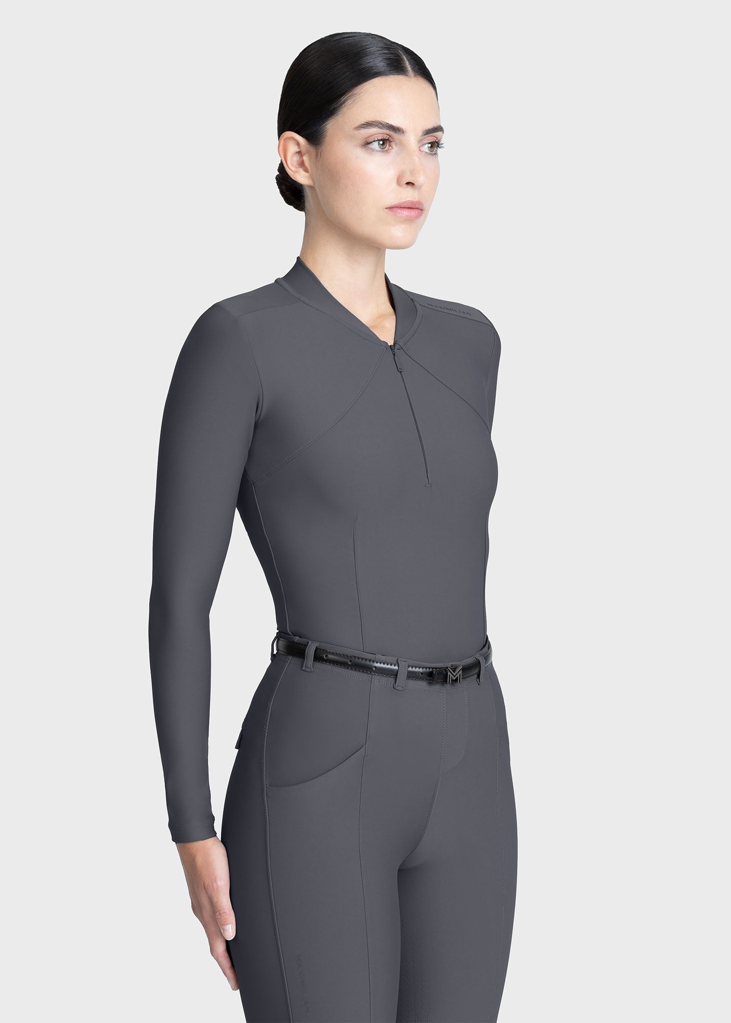 Velya Long Sleeve Base Layer - Graphite