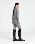 Long Sleeve Frame Base Layer - Titanium