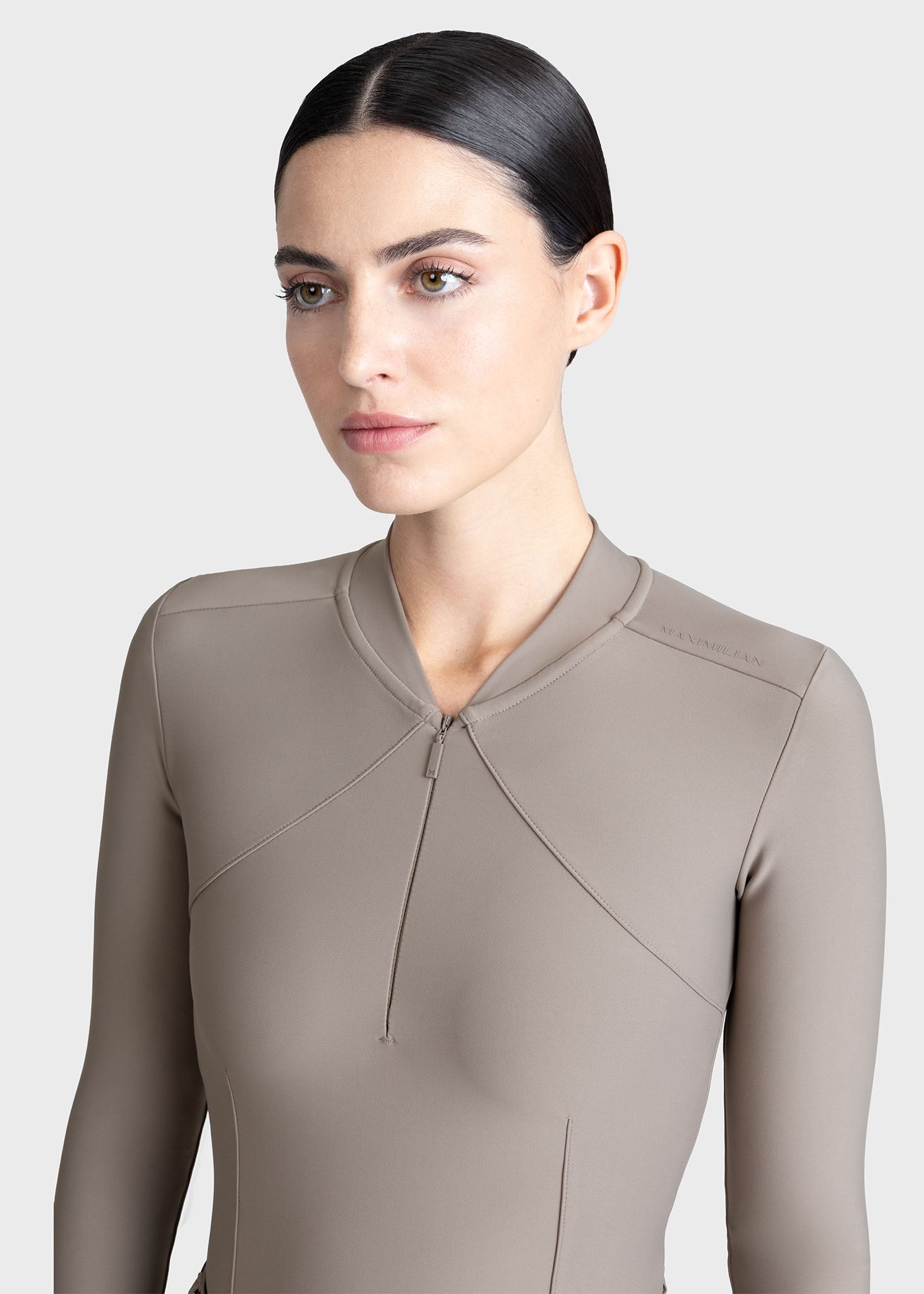 Velya Long Sleeve Base Layer - Taupe