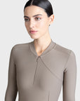 Velya Long Sleeve Base Layer - Taupe