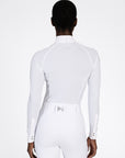 Long Sleeve Aira Show Shirt - White