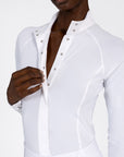 Long Sleeve Aira Show Shirt - White