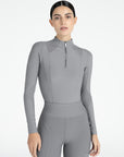 Long Sleeve Frame Base Layer - Titanium