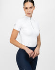 Short Sleeve Frame Base Layer - White