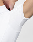 Short Sleeve Frame Base Layer - White