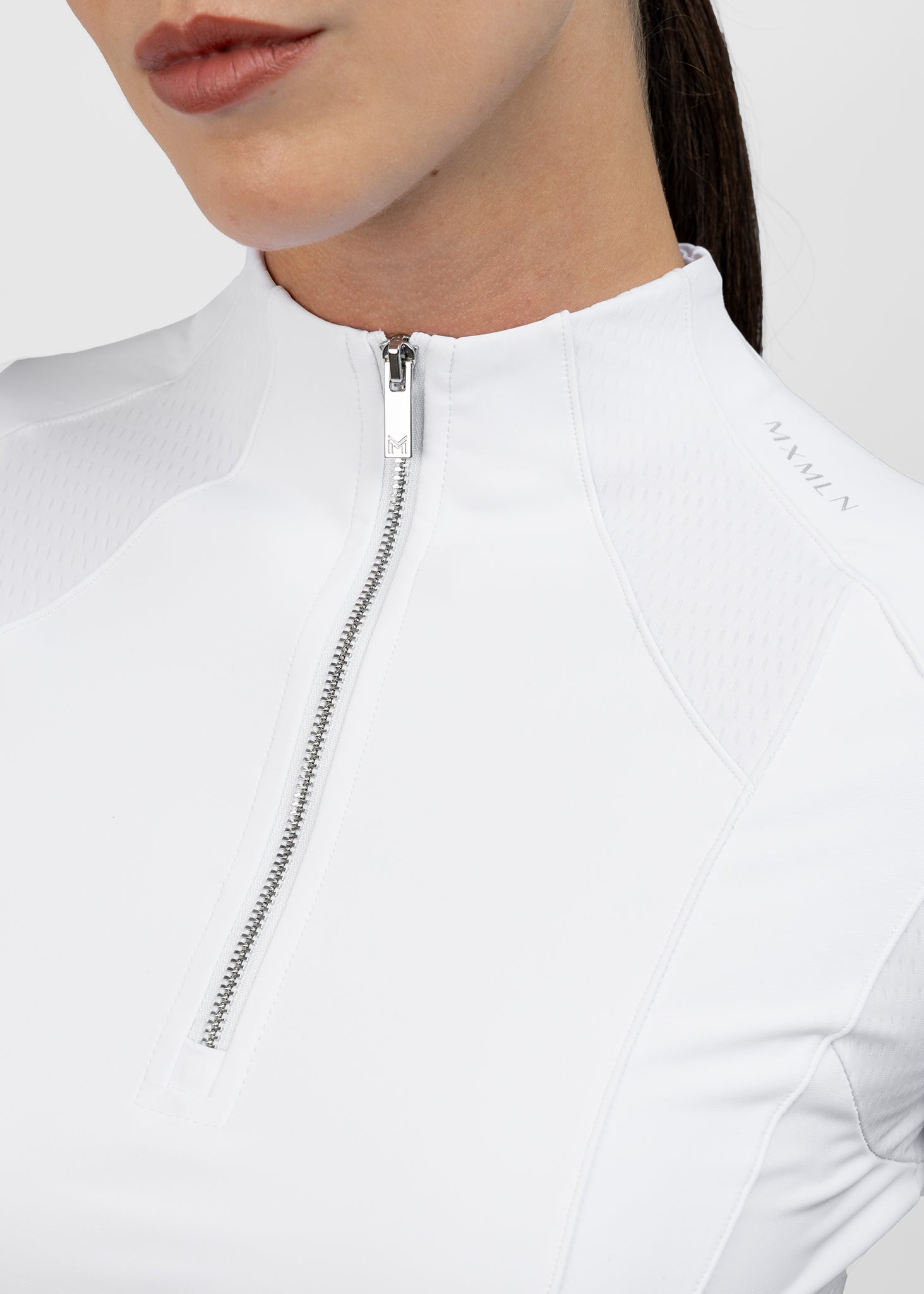 Short Sleeve Frame Base Layer - White