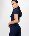 Short Sleeve Frame Base Layer - Navy