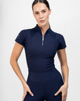 Short Sleeve Frame Base Layer - Navy