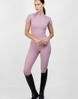 Short Sleeve Frame Base Layer - Mauve