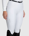 Velya Riding Leggings & Belt - White