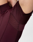 Short Sleeve Frame Base Layer - Burgundy