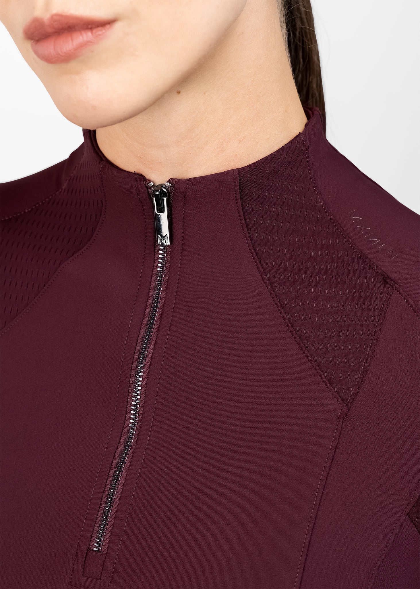 Short Sleeve Frame Base Layer - Burgundy