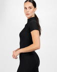 Short Sleeve Frame Base Layer - Black