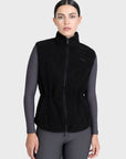 Sherpa Teddy Vest - Black
