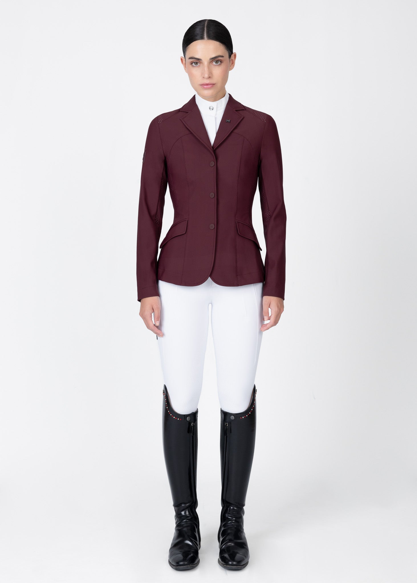 Aura Show Jacket - Burgundy
