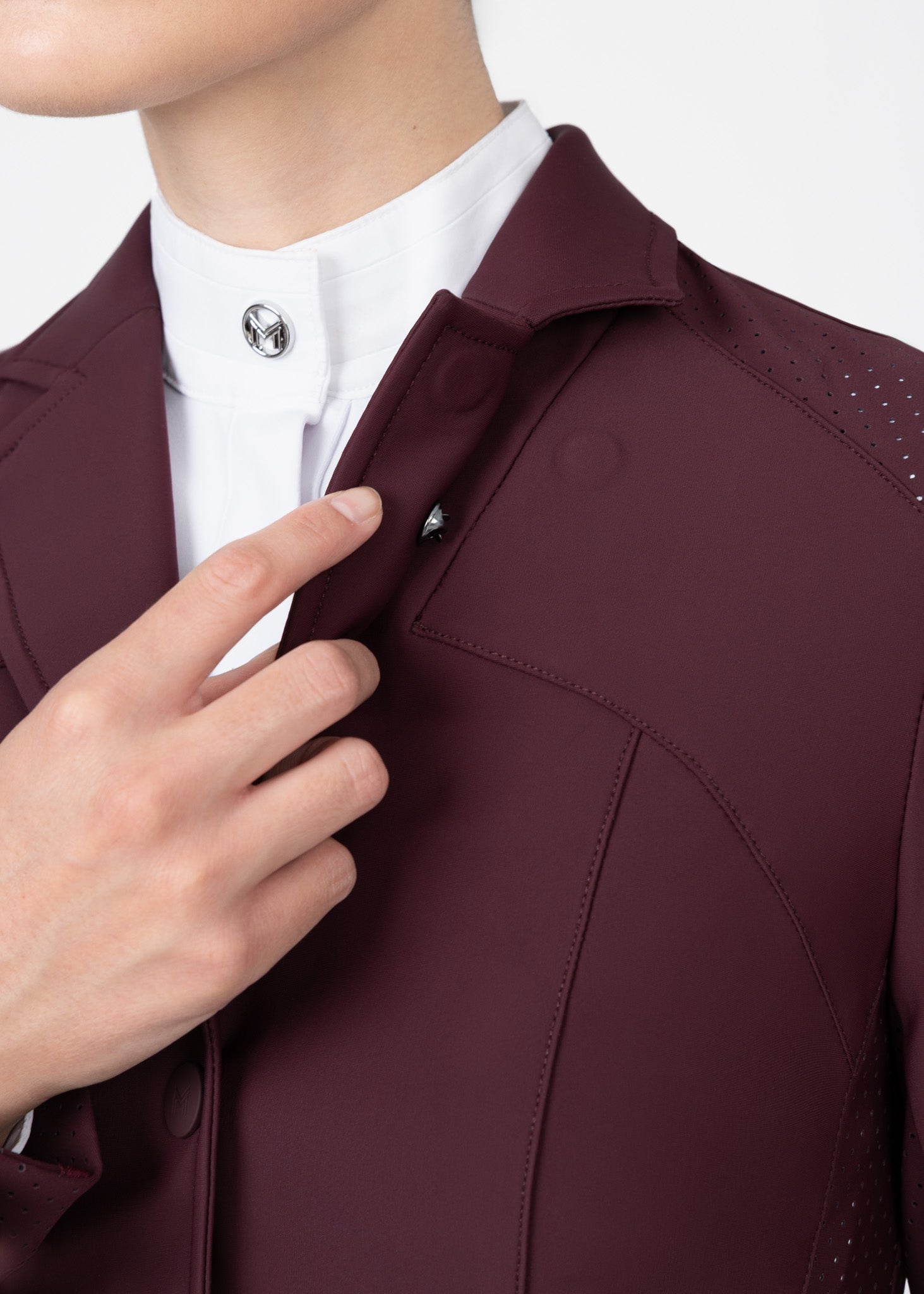 Aura Show Jacket - Burgundy