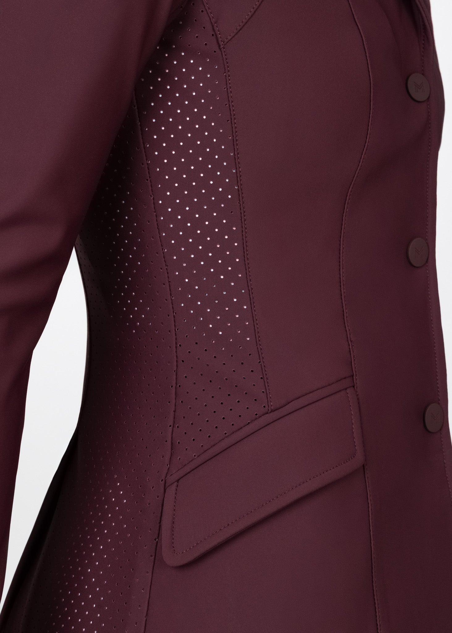 Aura Show Jacket - Burgundy