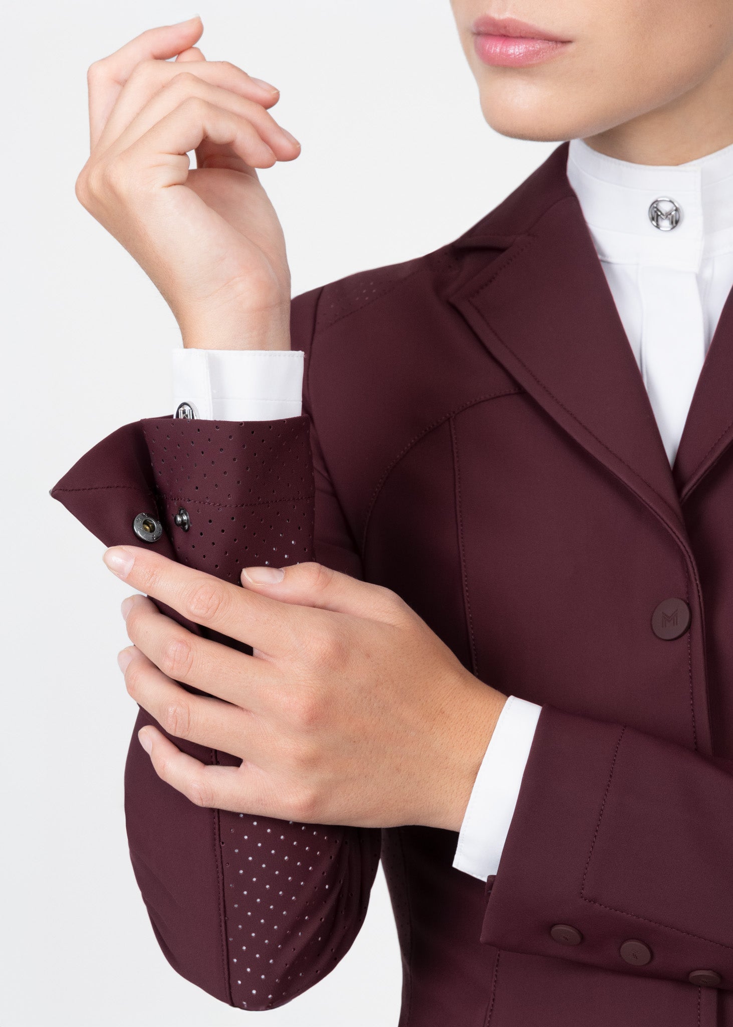 Aura Show Jacket - Burgundy