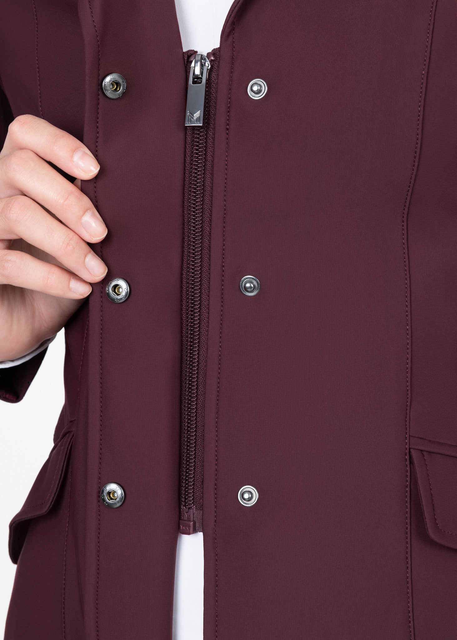 Aura Show Jacket - Burgundy
