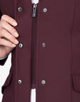Aura Show Jacket - Burgundy