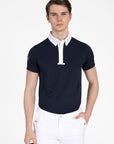 Short Sleeve Focus Competition Shirt - Navy