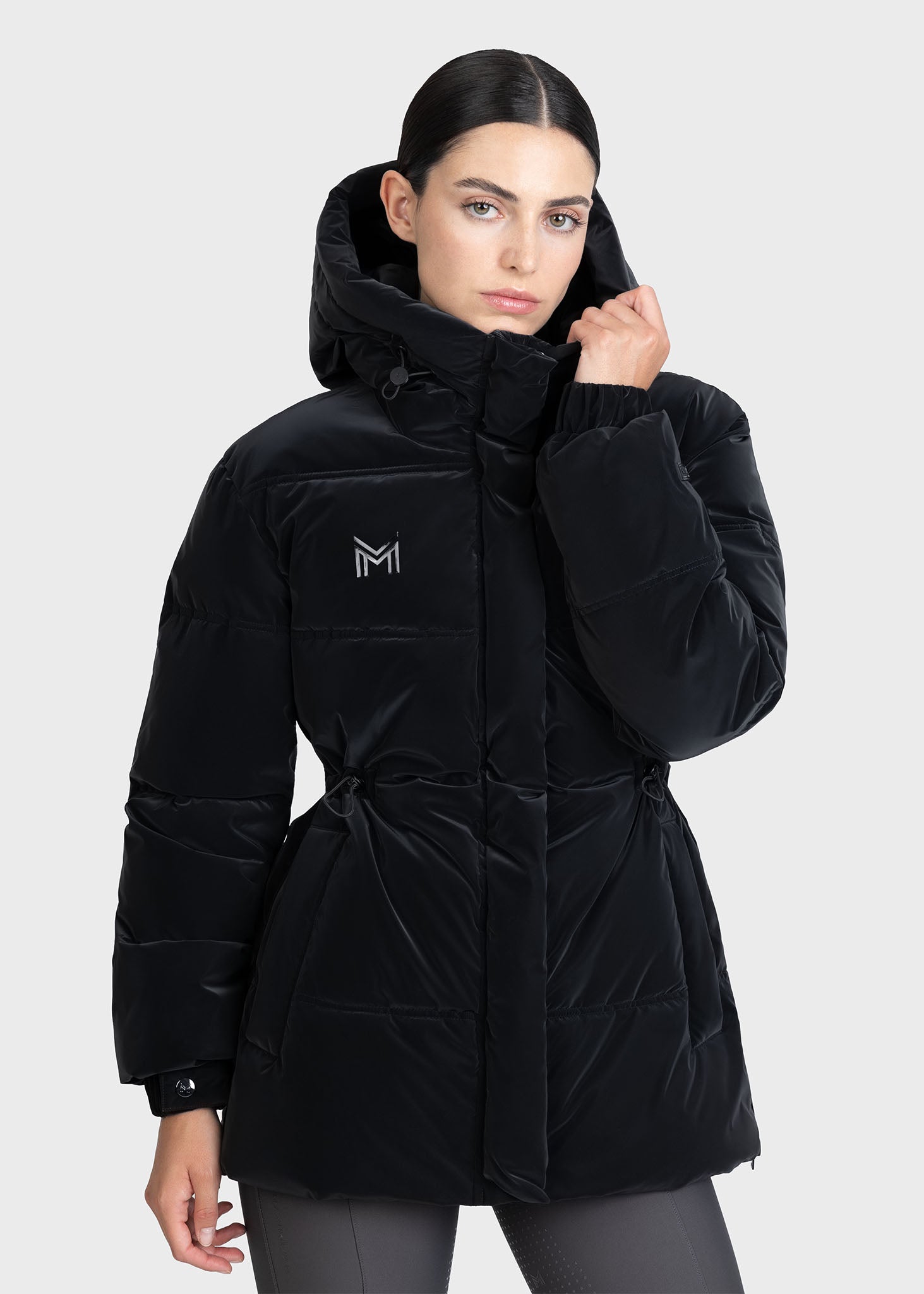 Aspen Puffer Jacket - Black