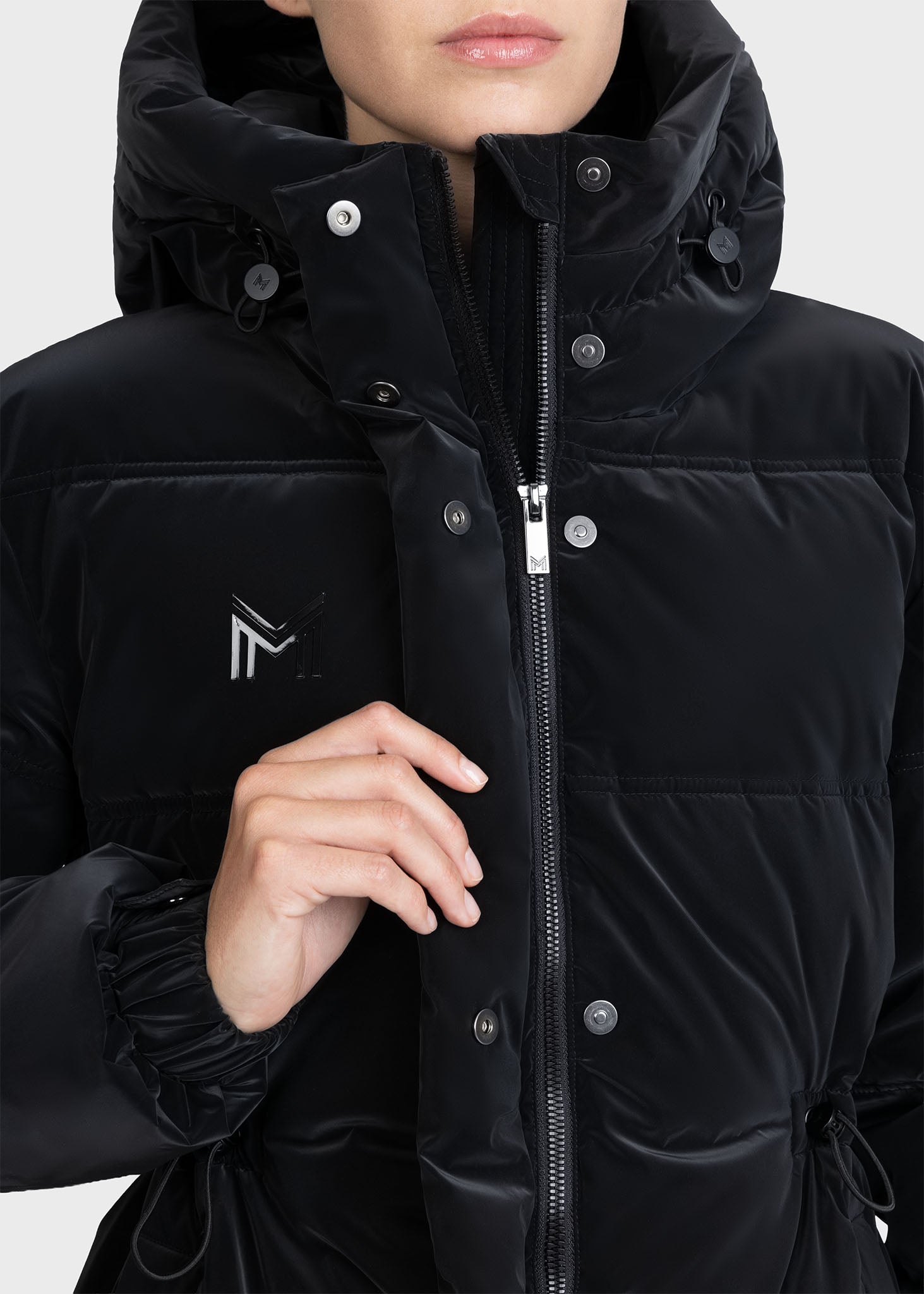 Aspen Puffer Jacket - Black