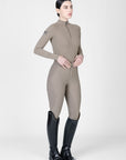 Long Sleeve Aero Base Layer - Taupe
