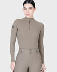 Long Sleeve Aero Base Layer - Taupe