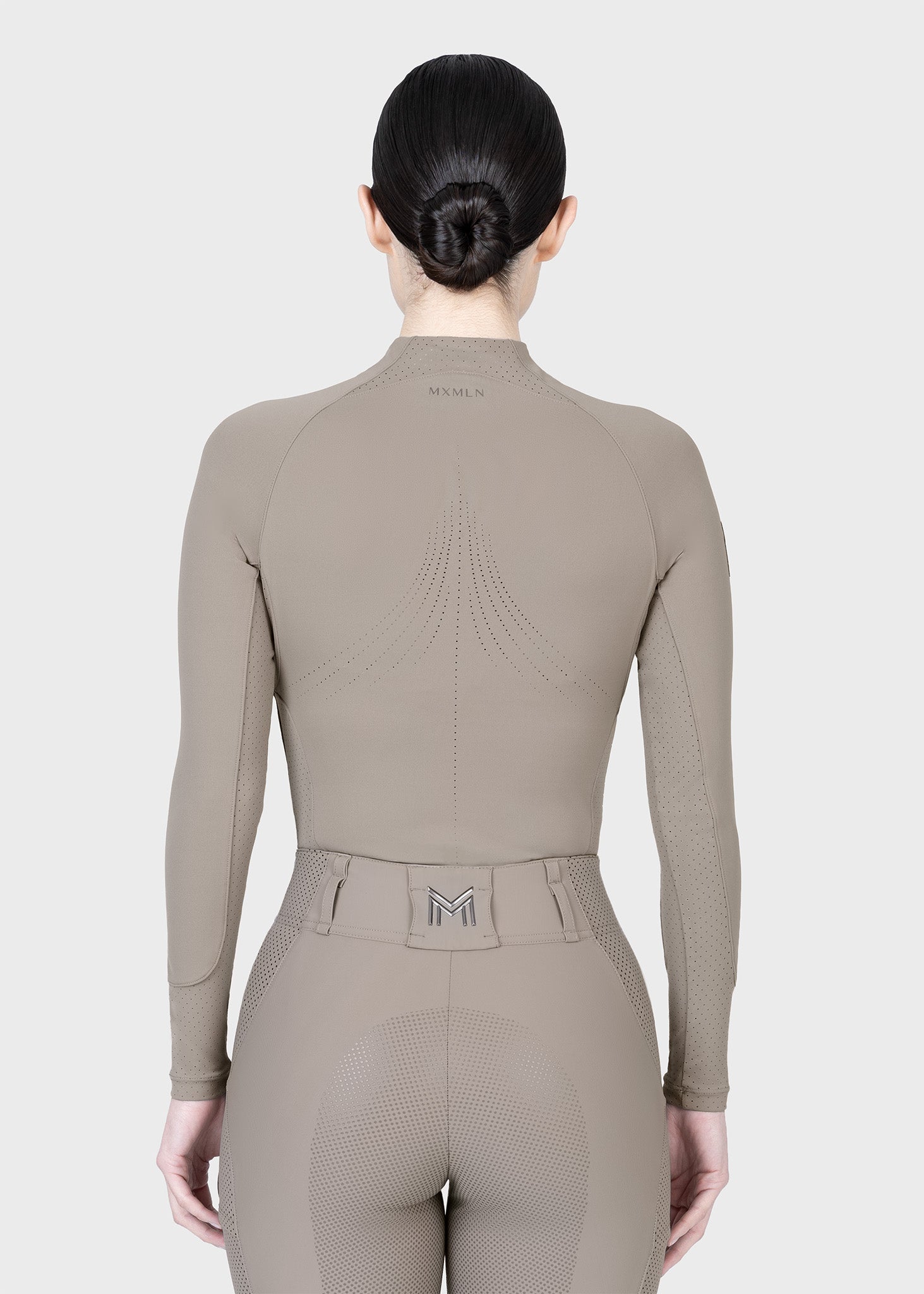Long Sleeve Aero Base Layer - Taupe